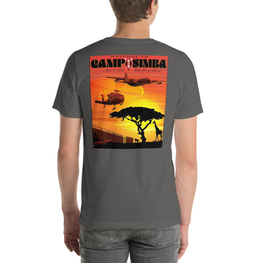 Manda bay portrait t-shirt